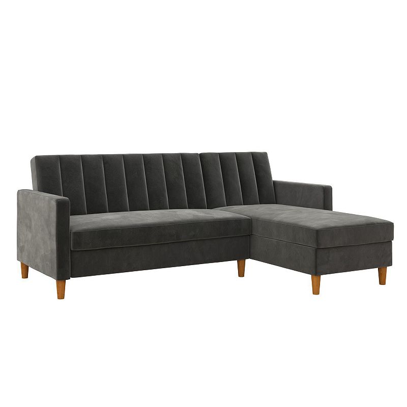 Atwater Living Karen Futon Sectional with Storage