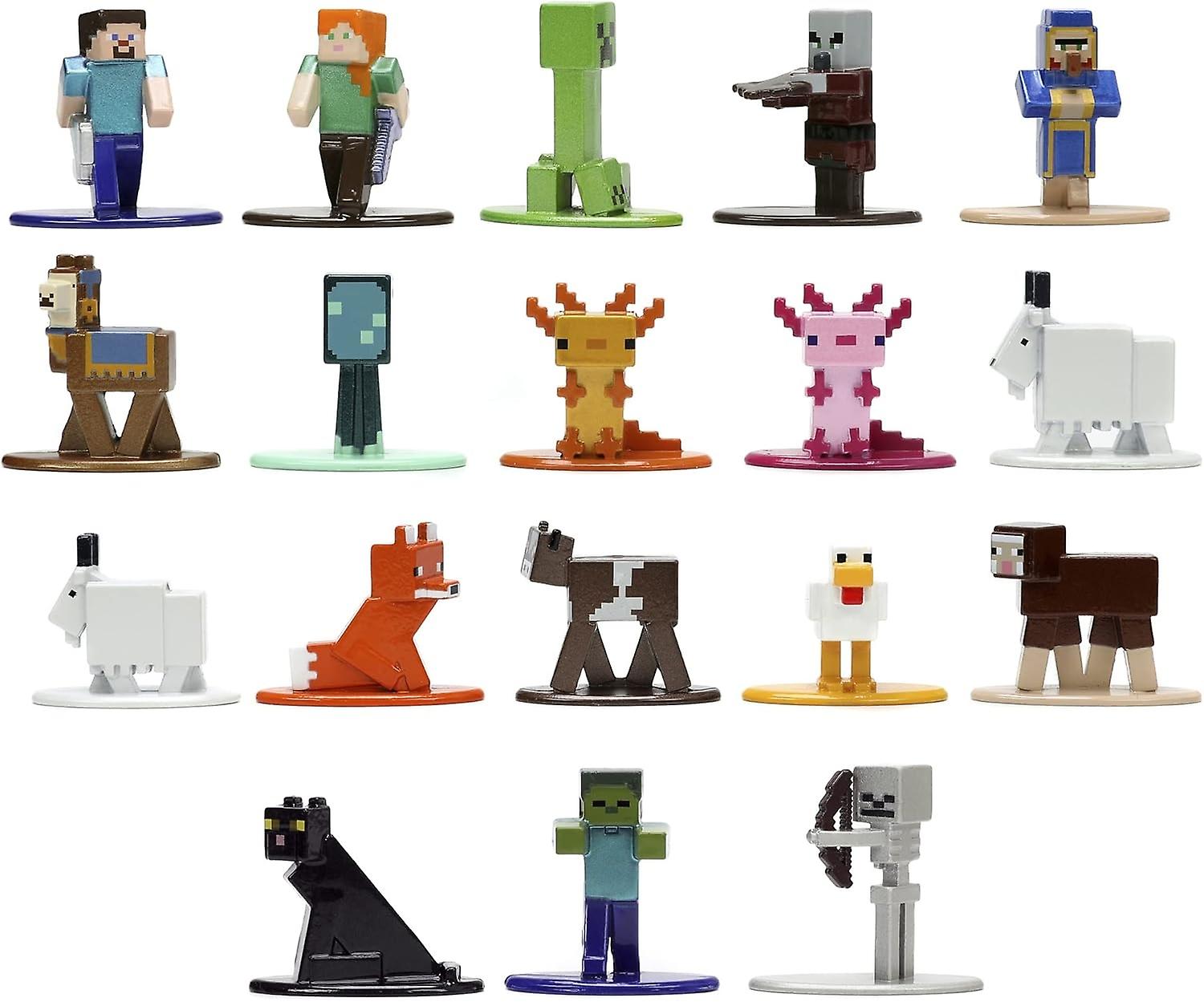 18-Pack Minecraft Series 8 Nano Metalfigs Collectible Figures 100% Die-Cast