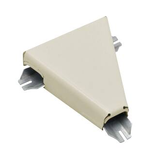 Legrand Wiremold 500 Series Metal Surface Raceway T-Fitting Ivory B-16