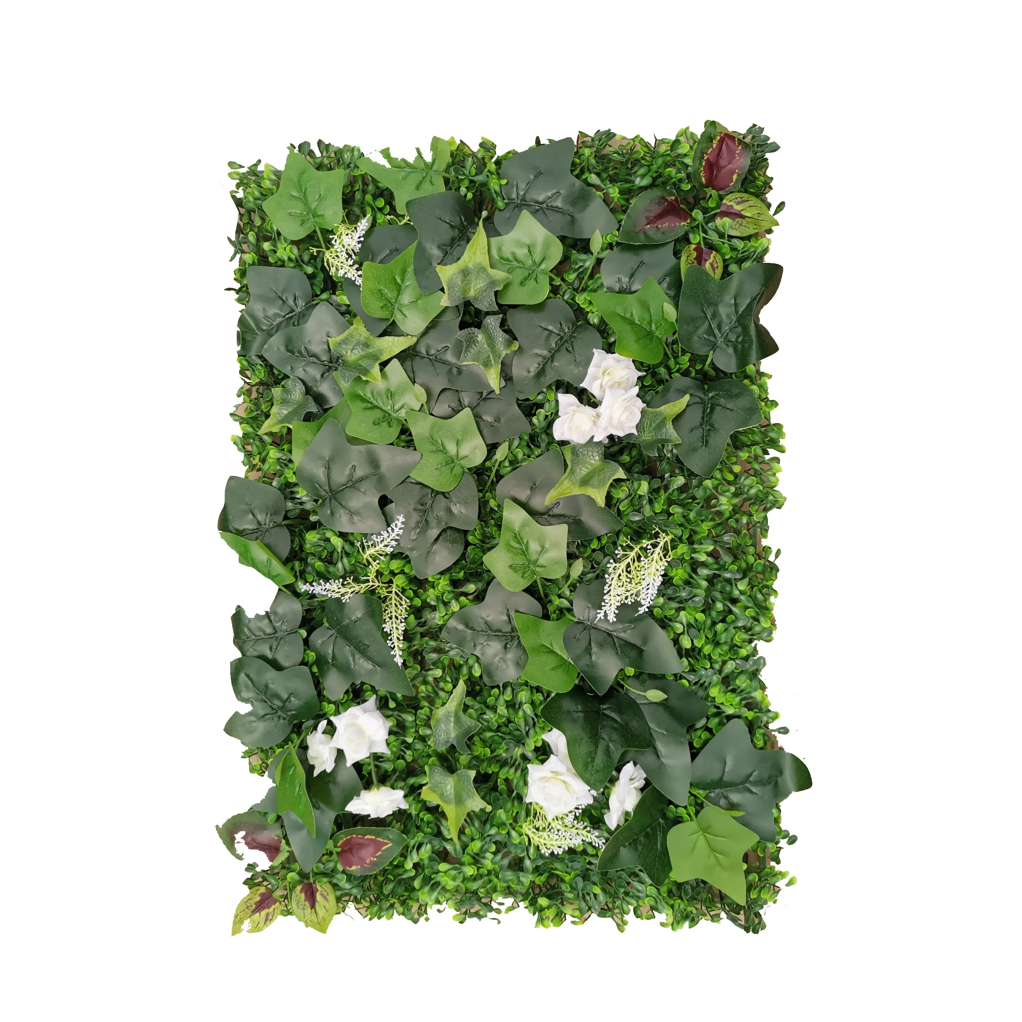 Linwoo Customized Jungle Style Vertical Plants Wall Artificial Green Plants Green Grass Wall For Home Decoration garden supplies