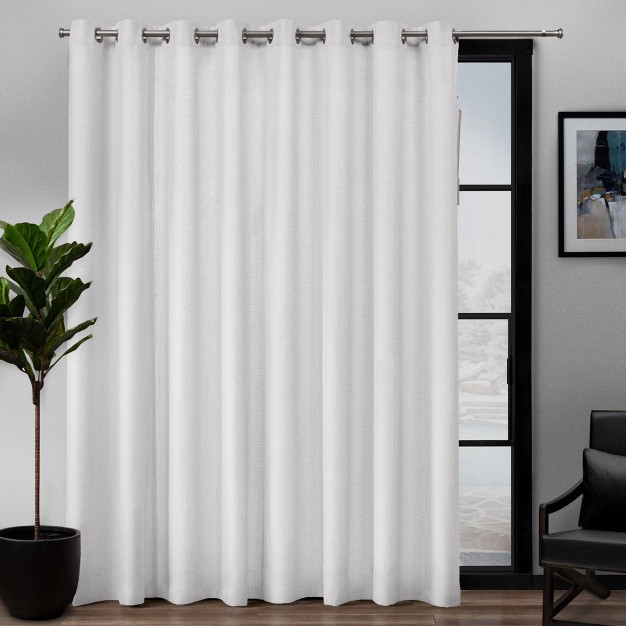 Loha Patio Grommet Top Single Curtain Panel Exclusive Home