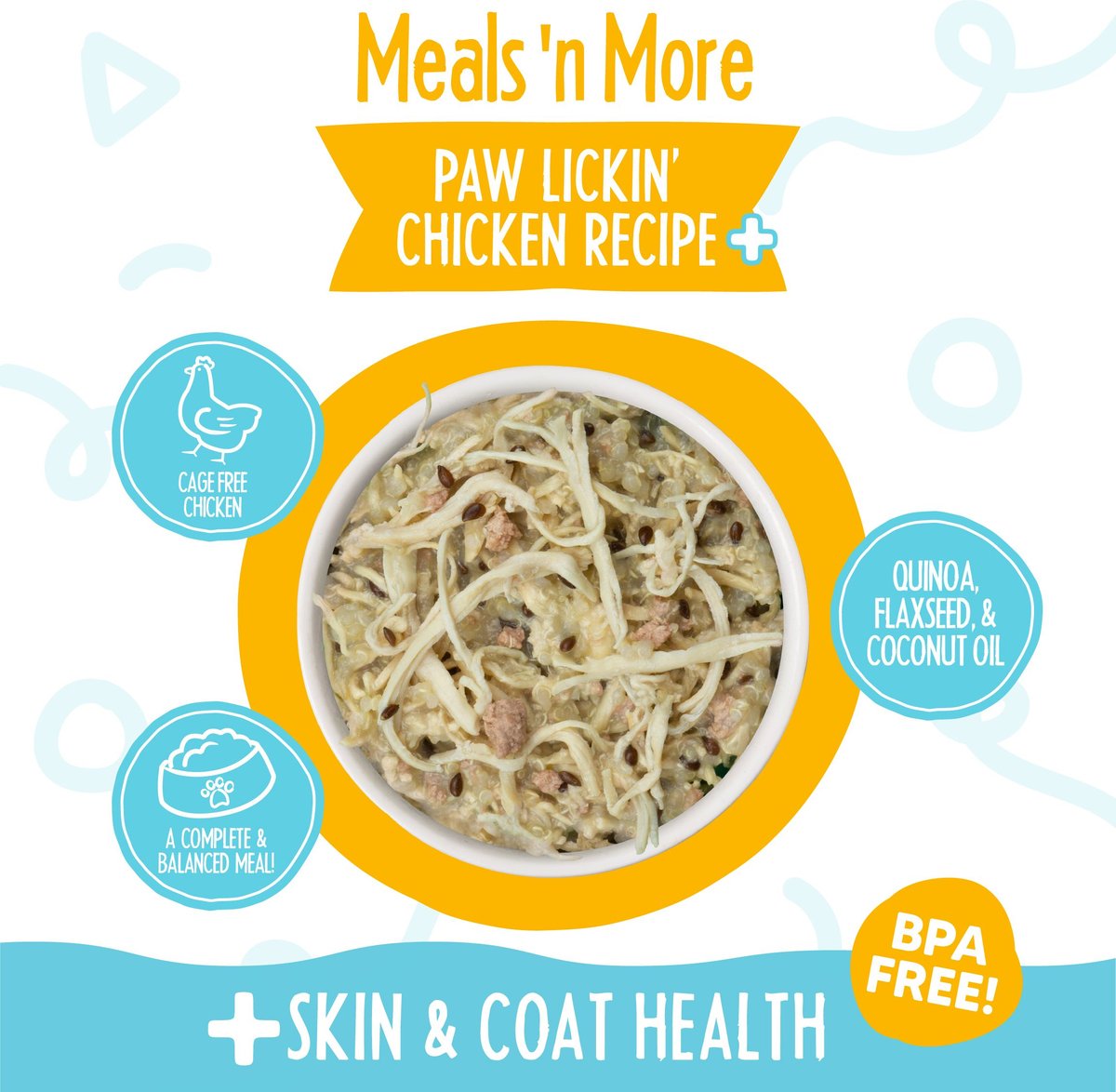 Weruva Meals n More Paw Lickin' Chicken Recipe Plus Grain Free Wet Dog