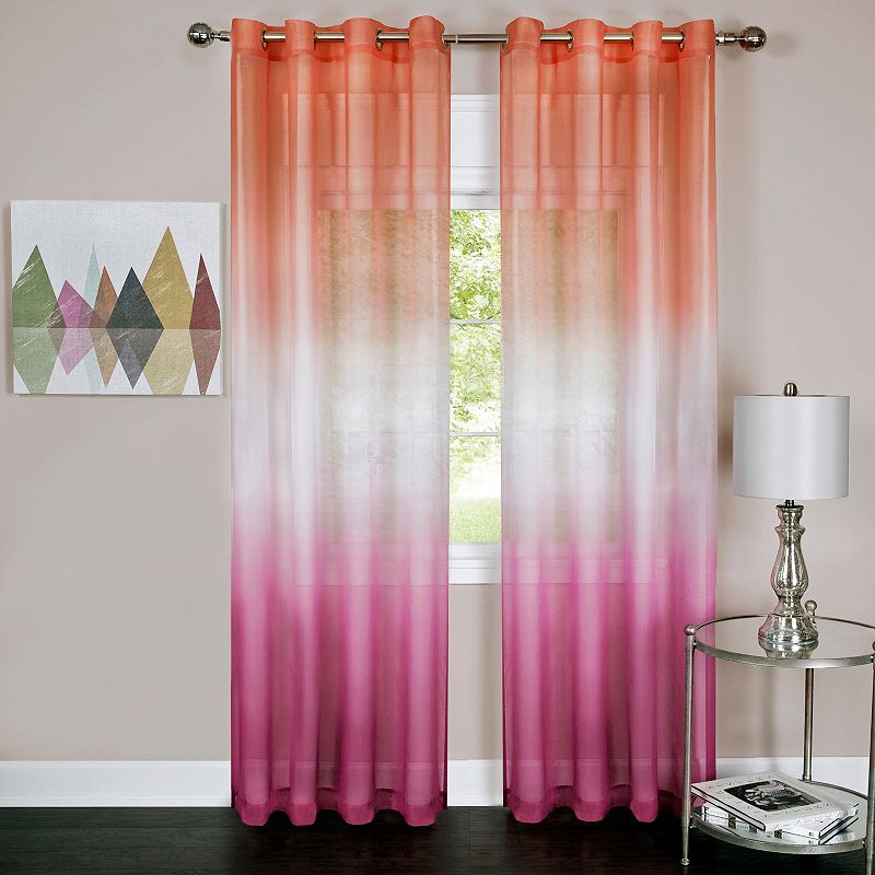 Achim 1-Panel Rainbow Window Curtain