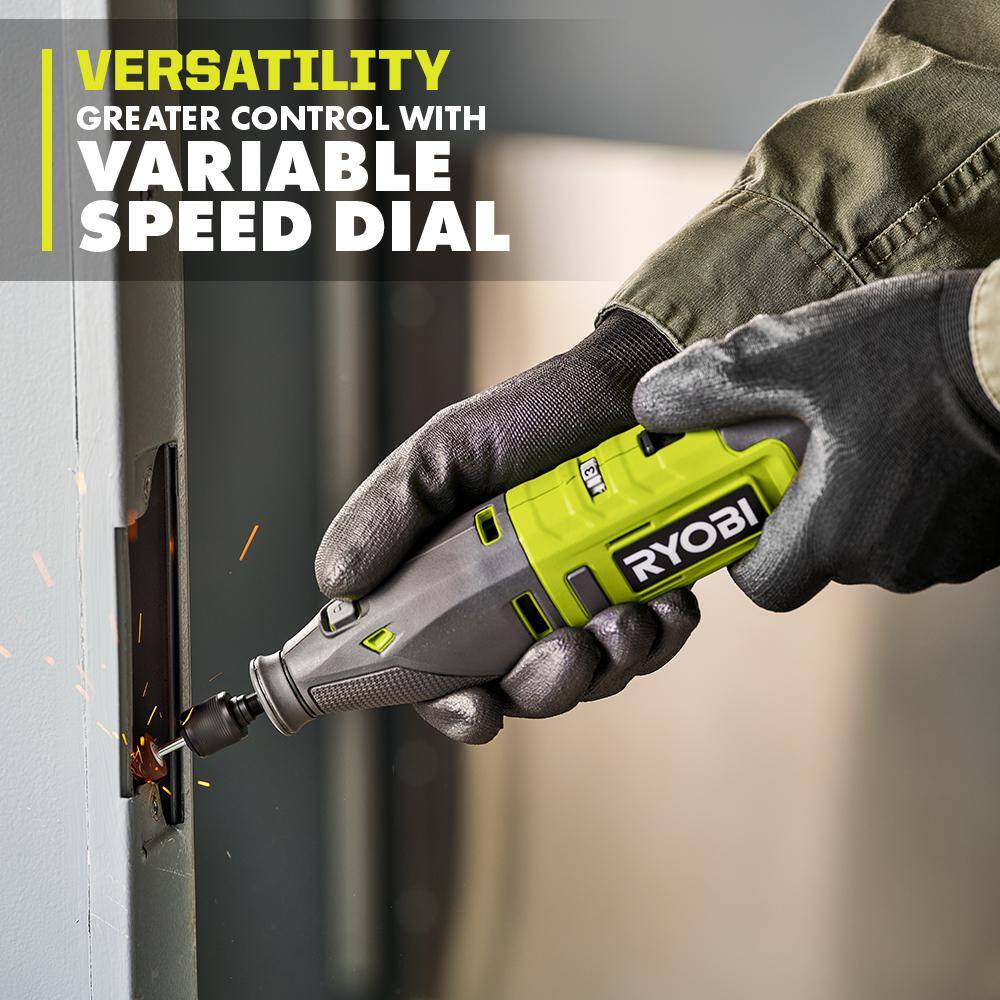 RYOBI 12V Cordless Rotary Tool Kit TVM01