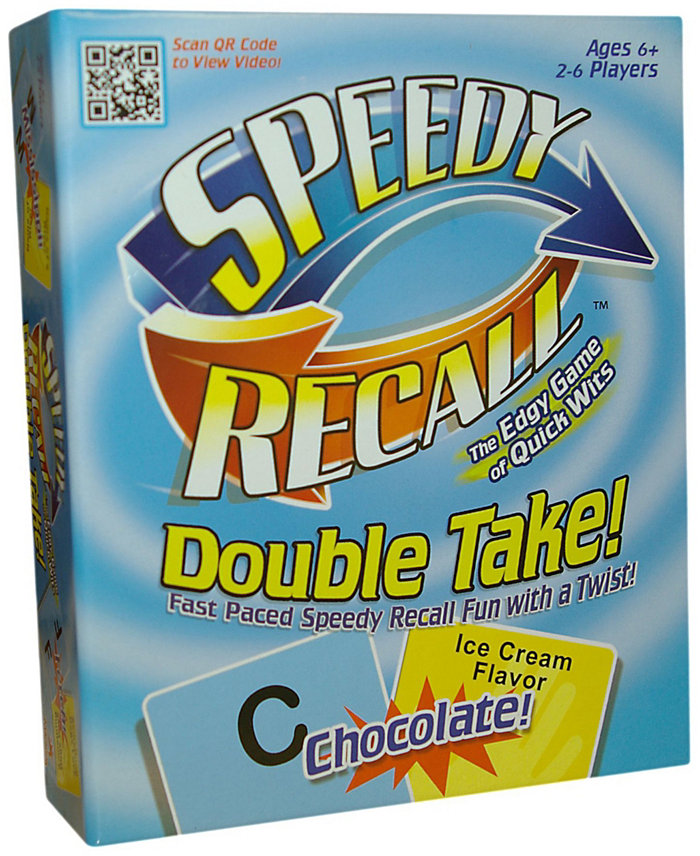 University Games Speedy Recall DoubleTake