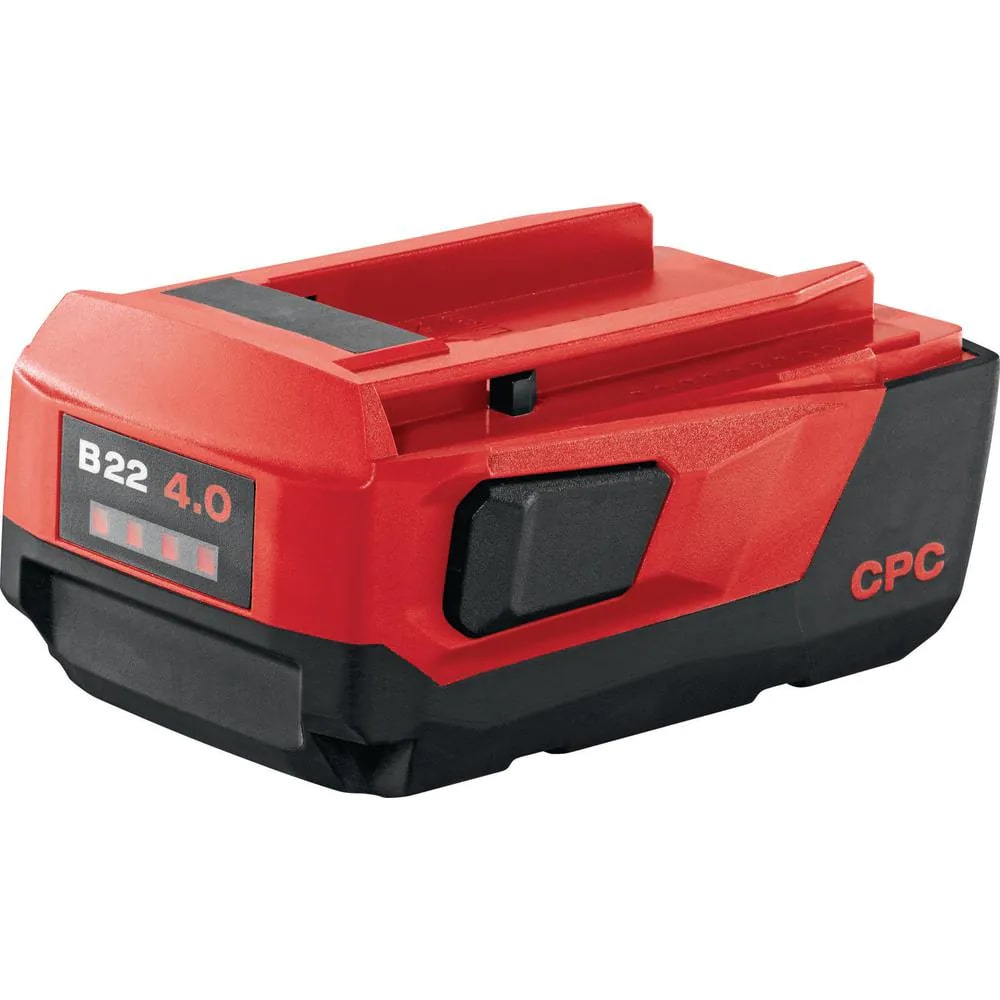 Hilti 2183182 B 22-Volt 4.0 Lithium-Ion Advanced Compact High Performance Battery Pack