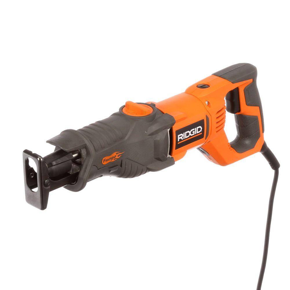 RIDGID Fuego 10 Amp Corded Orbital Reciprocating Saw R30022