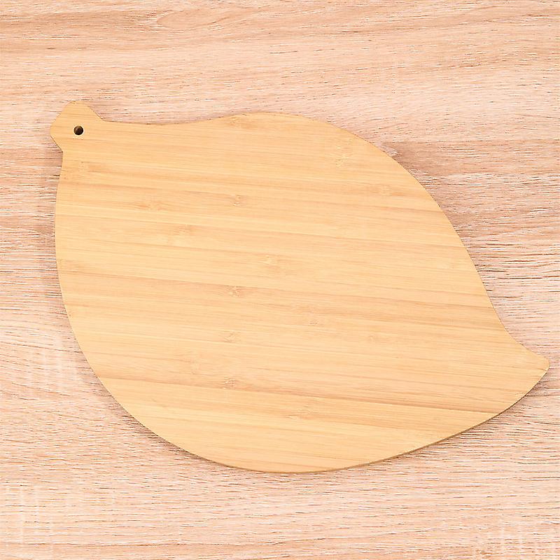 Wooden Leaf Tray Thanksgiving Serving Platter For Cheese Snack Fruit