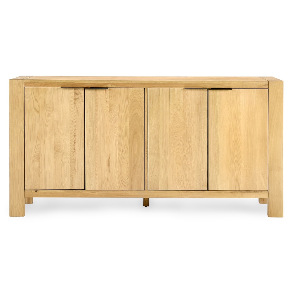 Parsons Four Door Sideboard by Kosas Home   72Wx18Dx36H