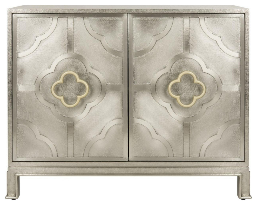 Collette Metal Chest   Modern   Accent Chests And Cabinets   by Virgil Stanis Design  Houzz