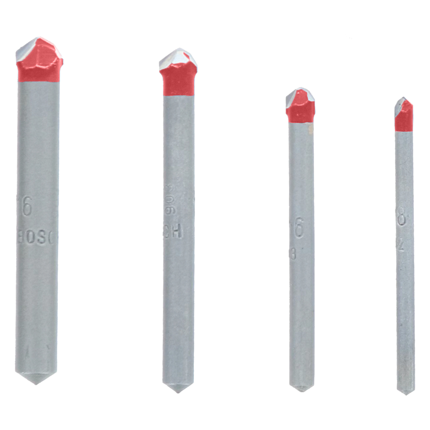 Diablo Carbide Tipped Tile and Stone Drill Bit Set 4 pc