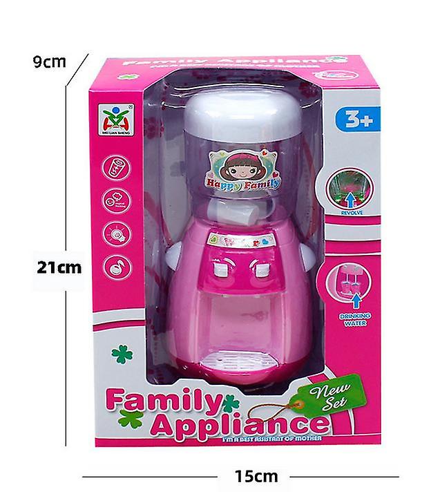 Children's Play House Toy Simulation Lelectric Water Dispenser (light， Music + Water Can Be Added)