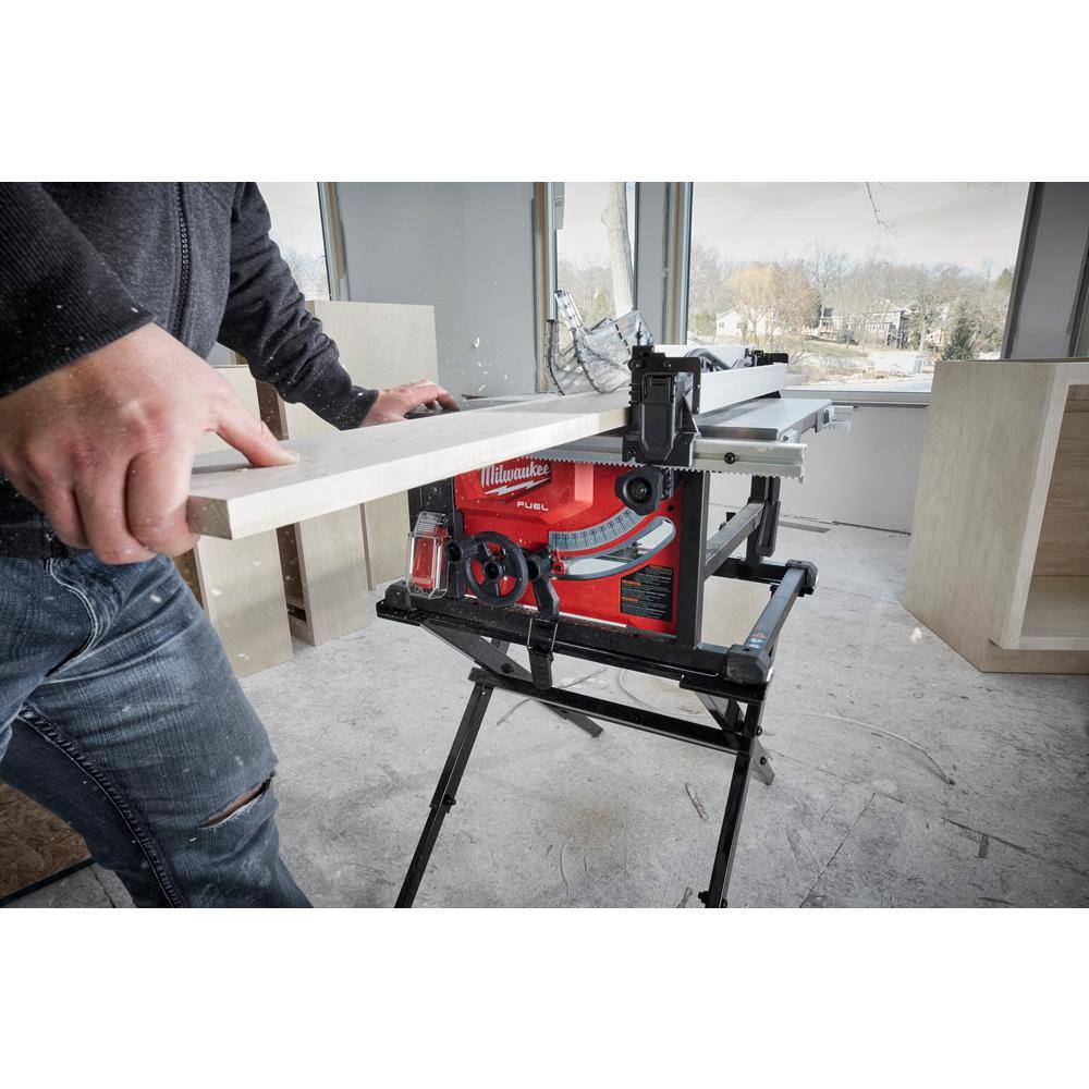 MW M18 FUEL ONE-KEY 18- volt Lithium-Ion Brushless Cordless 8-14 in. Table Saw Kit W(1) 12.0Ah Battery  Rapid Charger 2736-21HD