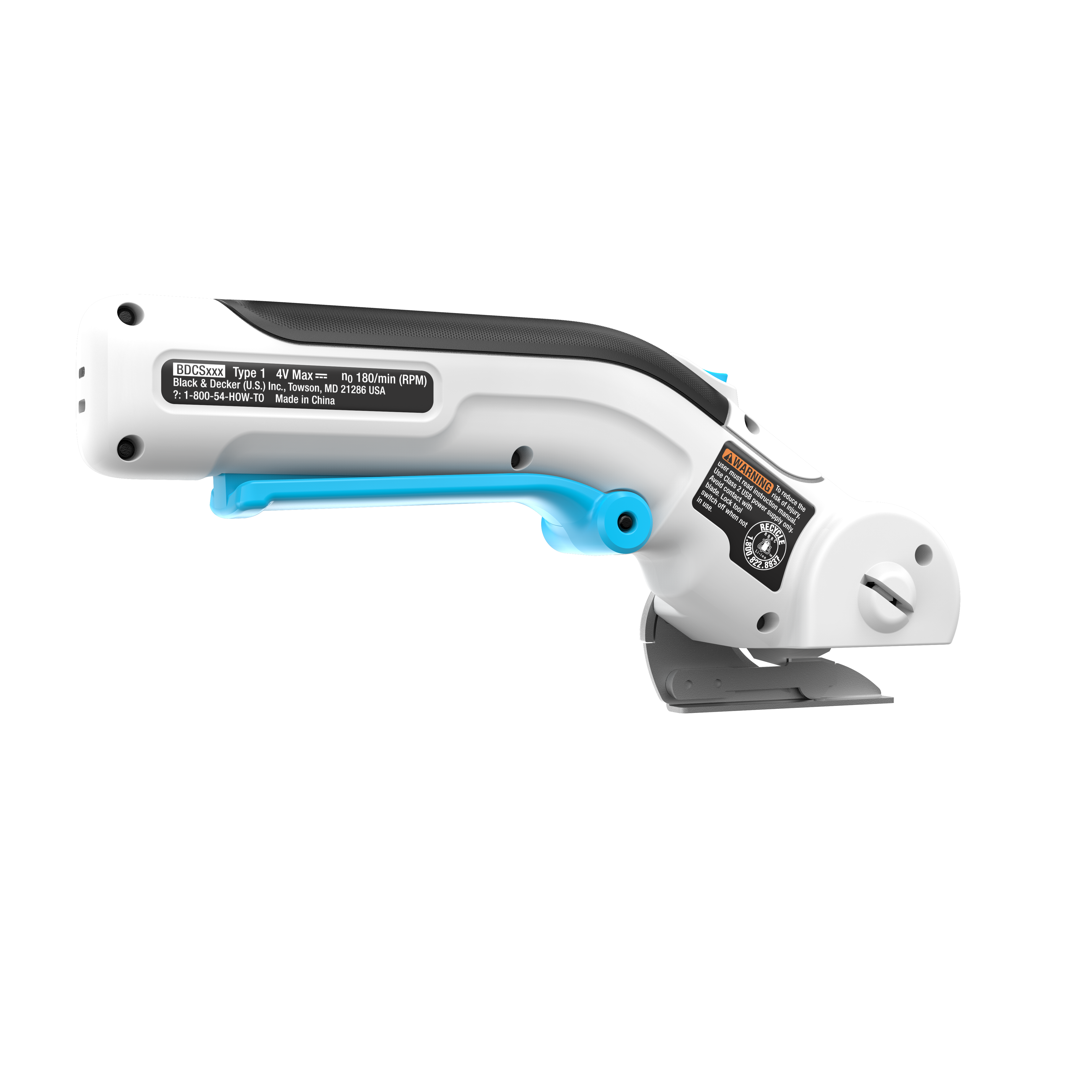 4V MAX* Cordless Rotary Cutter, USB Rechargeable