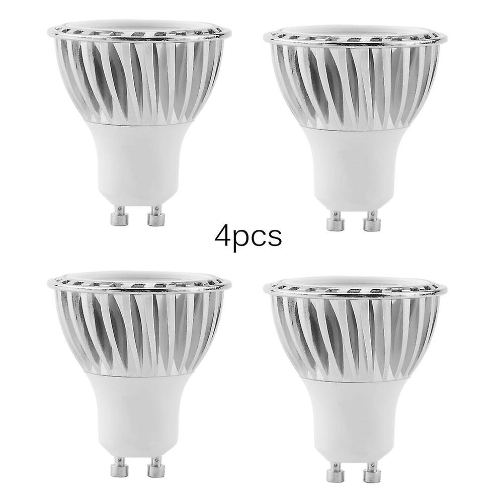 4pcs Gu10 4w Led Spot Light Lamp Bulb Dimmable For Home Kitchen Bedroom