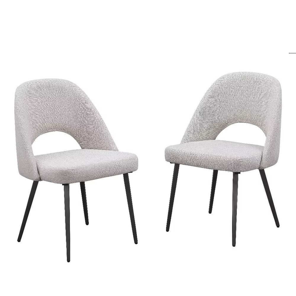 Morden Fort Modern Dining Chair Set of 2 for Kitchen  Living Room  Bedroom