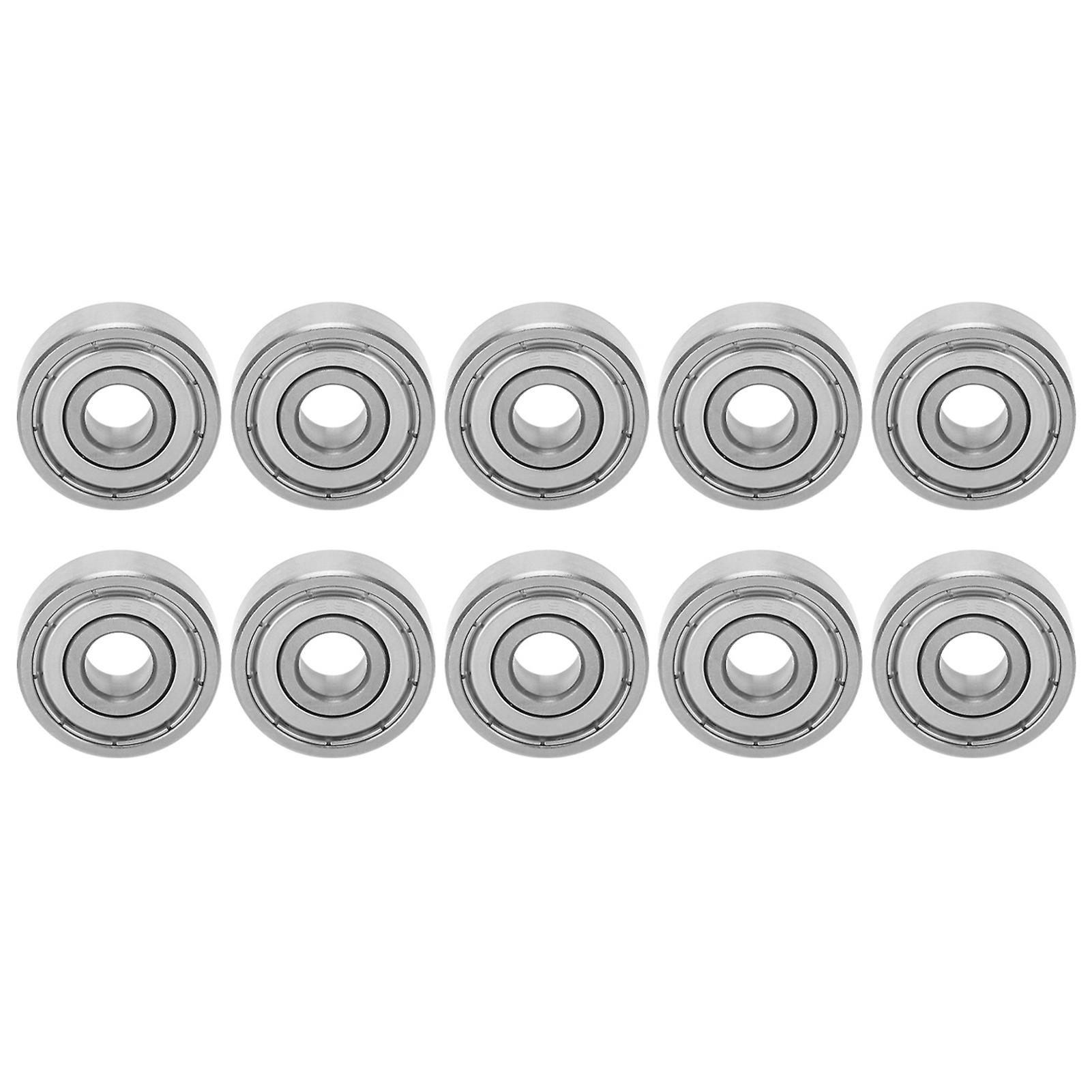 10pcs Ball Bearings Stainless Steel Wearresistant Quiet Skateboard Driver Accessories S628z