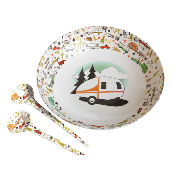 Camp Casual CC 003 Serving Bowl and Servers Set