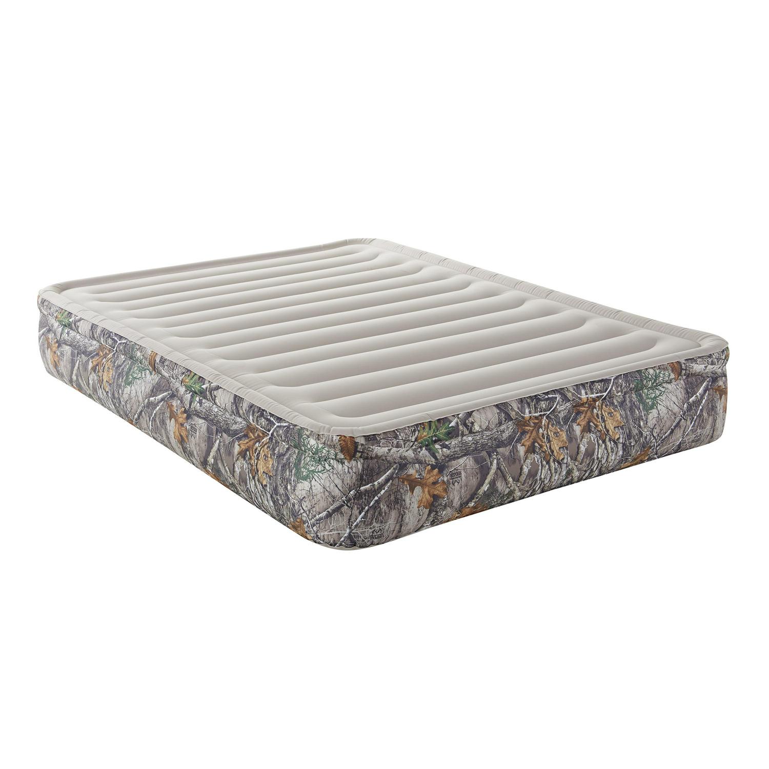 Realtree Camo Sport Air 13 Pillowtop Queen Air Mattress with Express Pump