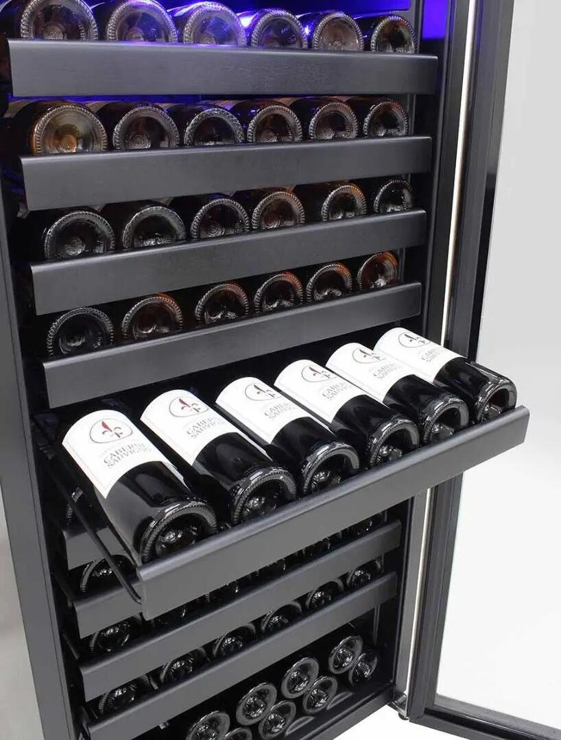 Element by Vinotemp EL100SBB 24 Inch Black Wine Cooler