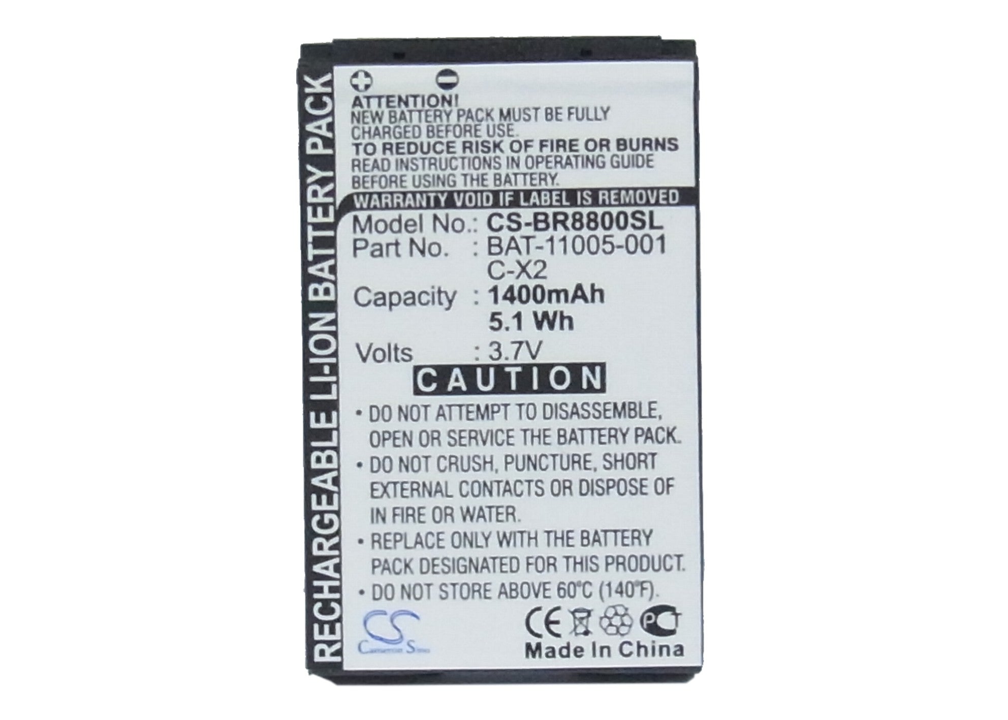 Blackberry 8800 8800c 8800r 8820 8830 8830 World E Replacement Battery BatteryClerkcom Mobile Phone