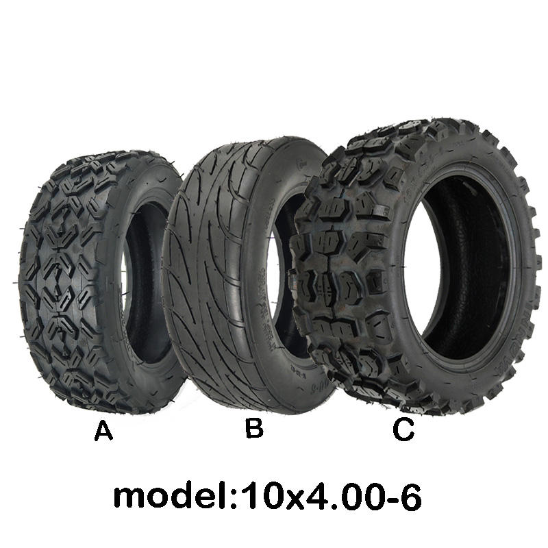 10X4.00 6 10*4.00 6 Tire Tubeless Vacuum Tyre For Harley Electric Citycoco Scooter Go karts ATV Quad bike OFF Road