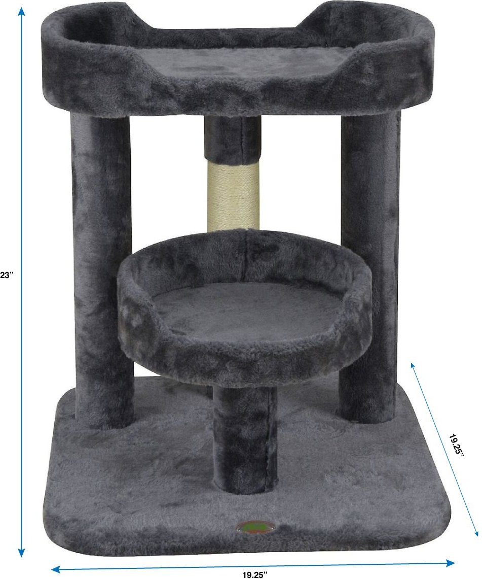 Go Pet Club 23-in Faux Fur Cat Tree