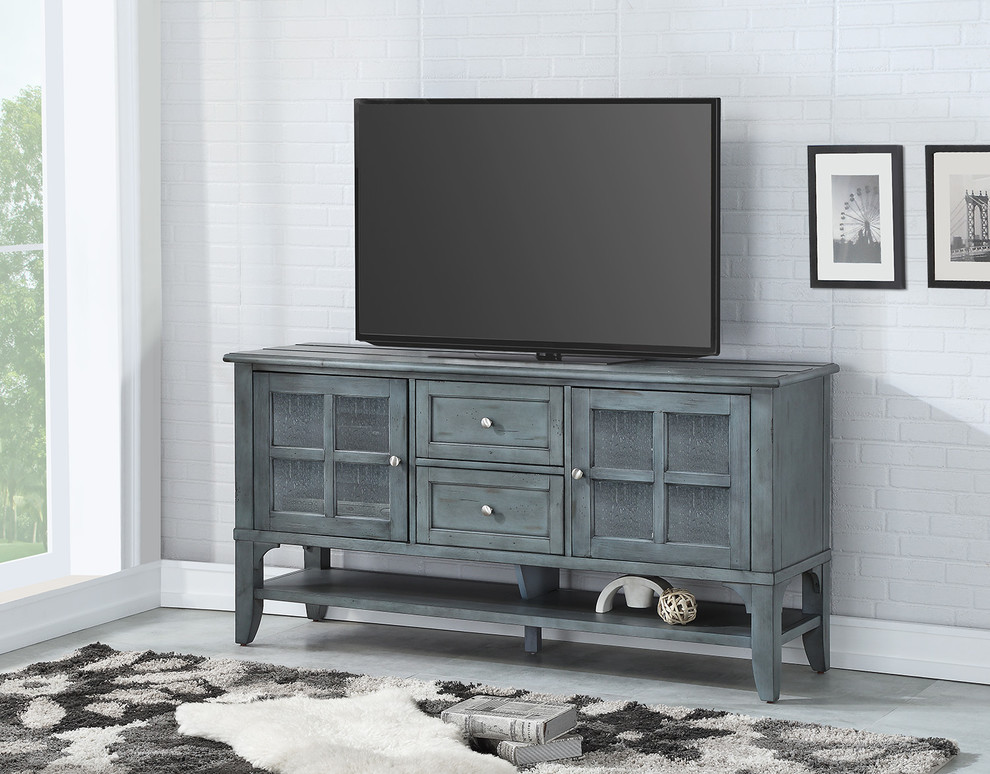 Parker House Highland TV Console   Farmhouse   Entertainment Centers And Tv Stands   by Unlimited Furniture Group  Houzz