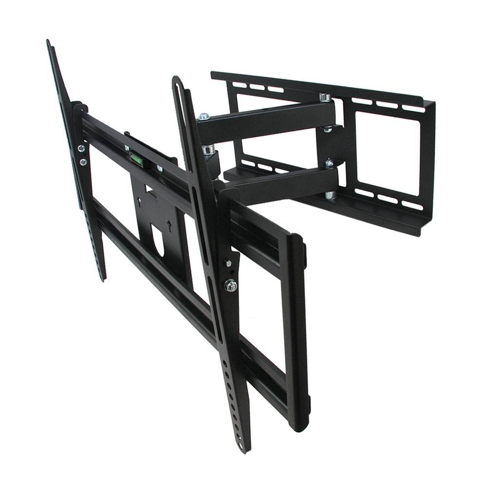 MegaMounts 32 in. to 70 in. Full Motion Television Wall Mount in Black 98593575M