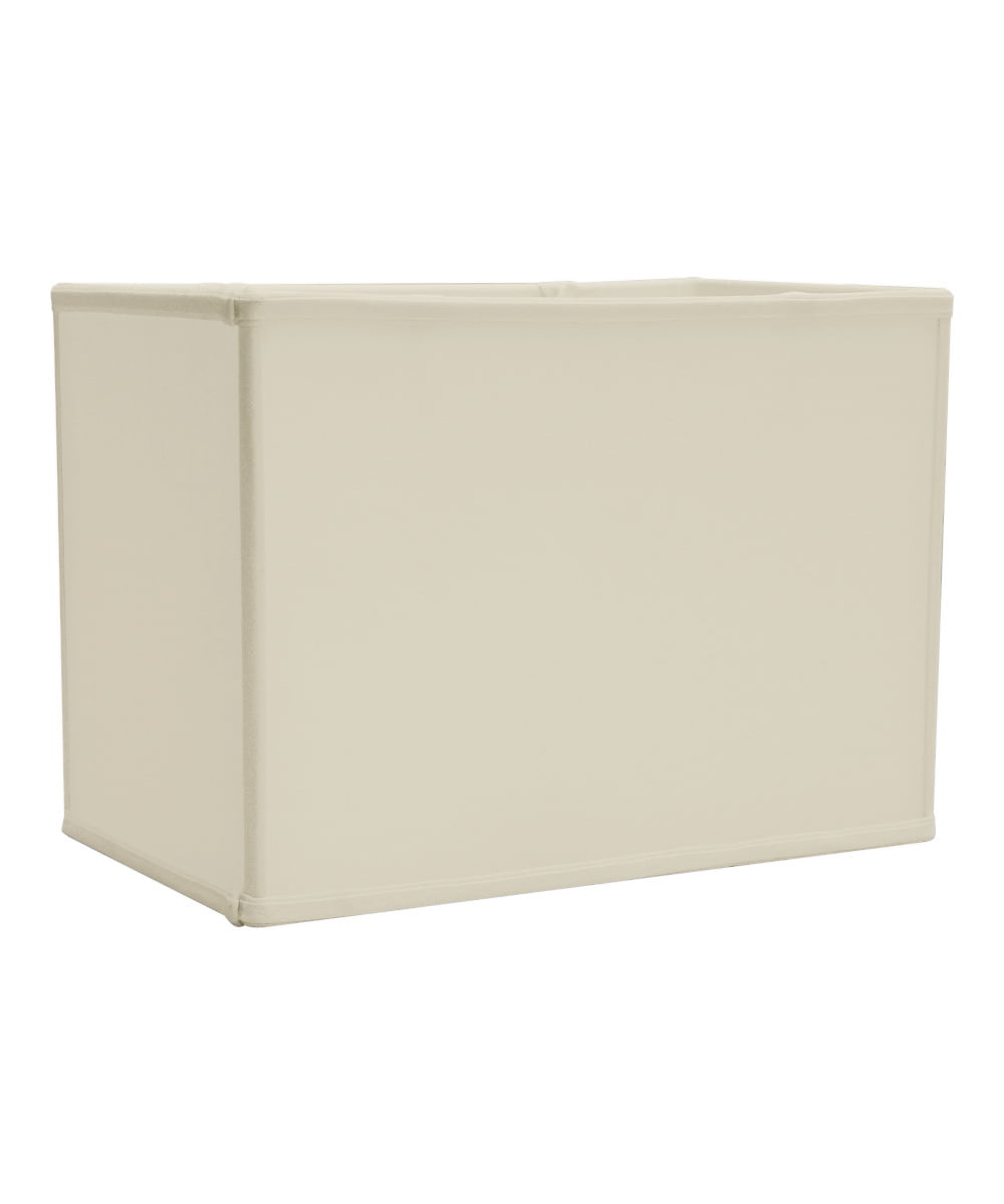 Rectangular Drum Lampshade (10x16) (10x16) x 11 Softback Eggshell Fabric