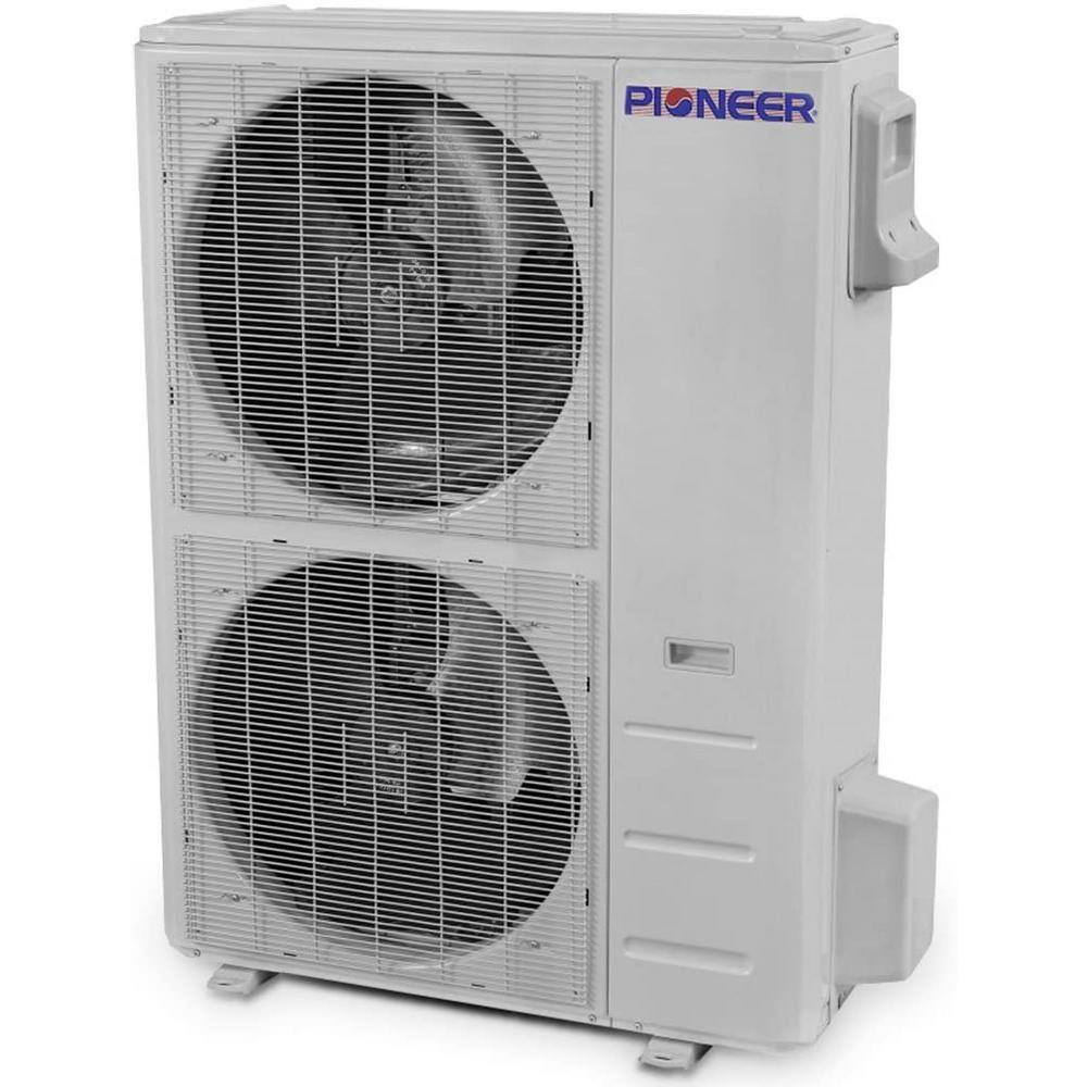 Pioneer 48000 BTU 4 Ton Compact Cassette 16.8 SEER 8-Way Cassette Air Conditioner with Heat Pump 230-Volt CYB048GMFILCBD-16