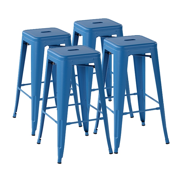 Homylin 29 Inch Backless Metal Counter Stools