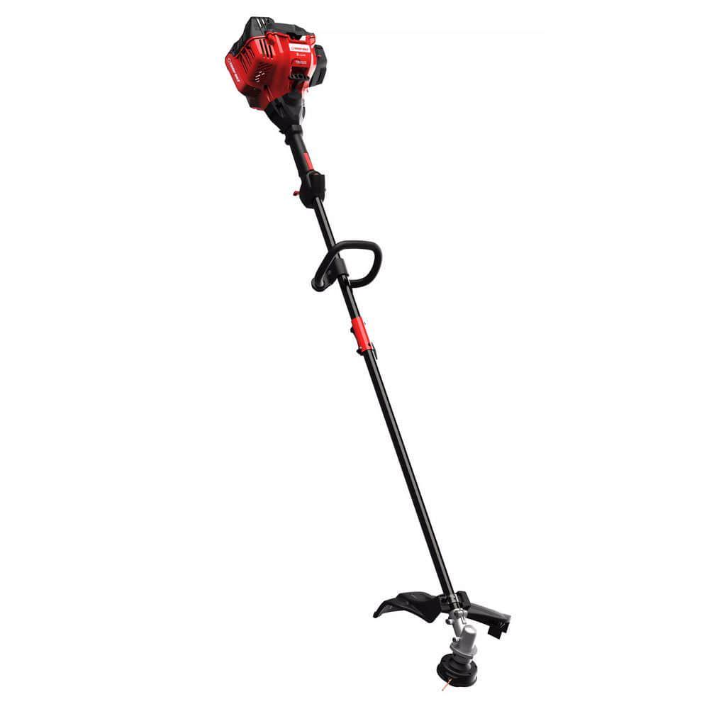 TroyBilt 25 cc Gas 2Stroke Straight Shaft Trimmer with Attachment Capabilities