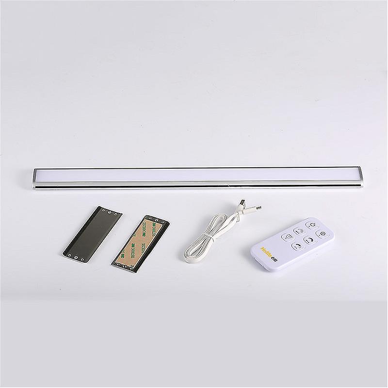 12cm 24cm 44cm Led Under Cabinet Light Remote Controller Aluminum Closet Light Wireless Dimming Night Light Kitchen Lights