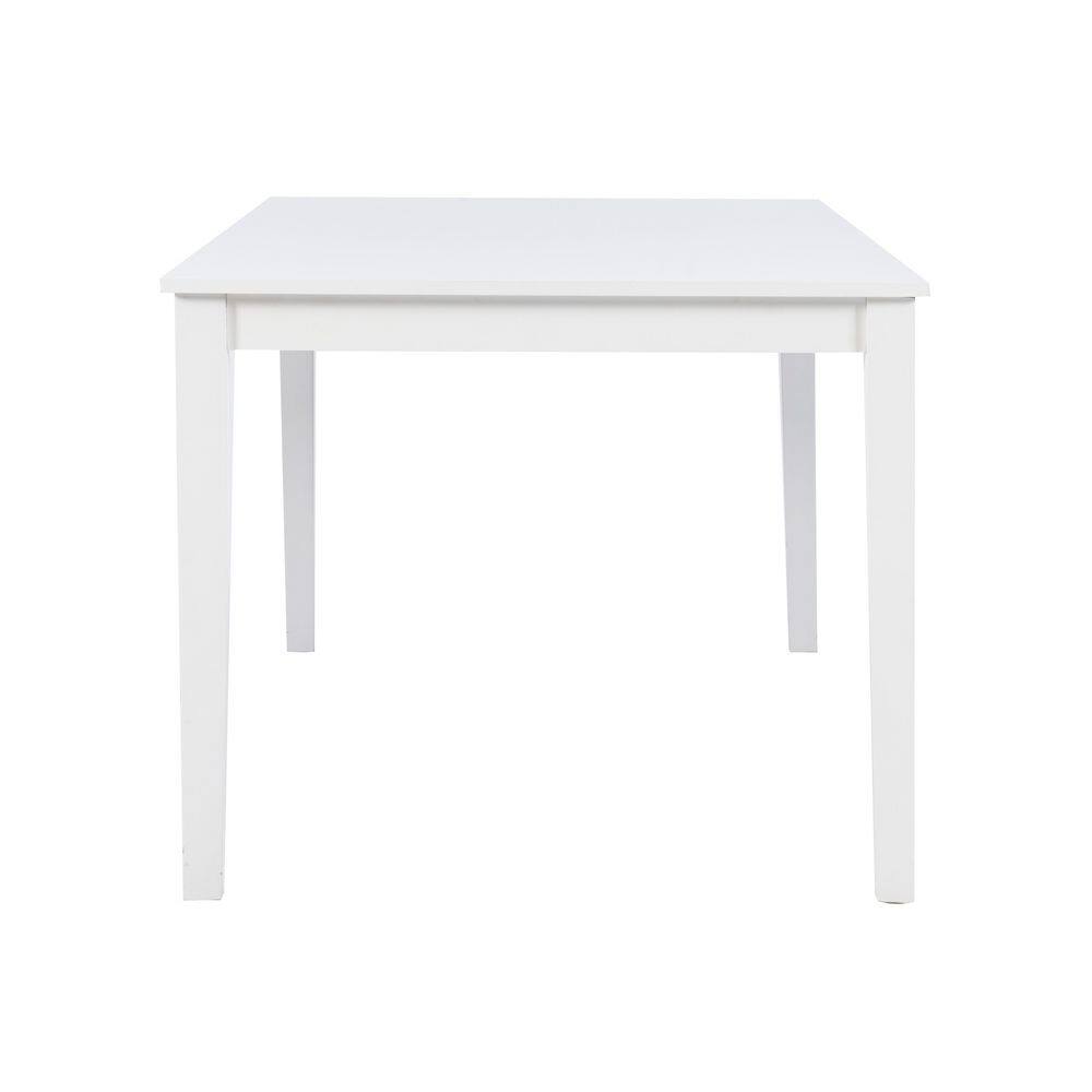 Linon Home Decor Teton White Dining Table HD221843