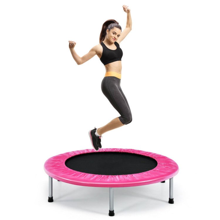 Best 38-Inch Mini Folding Fitness Rebounder Trampoline For Everyone