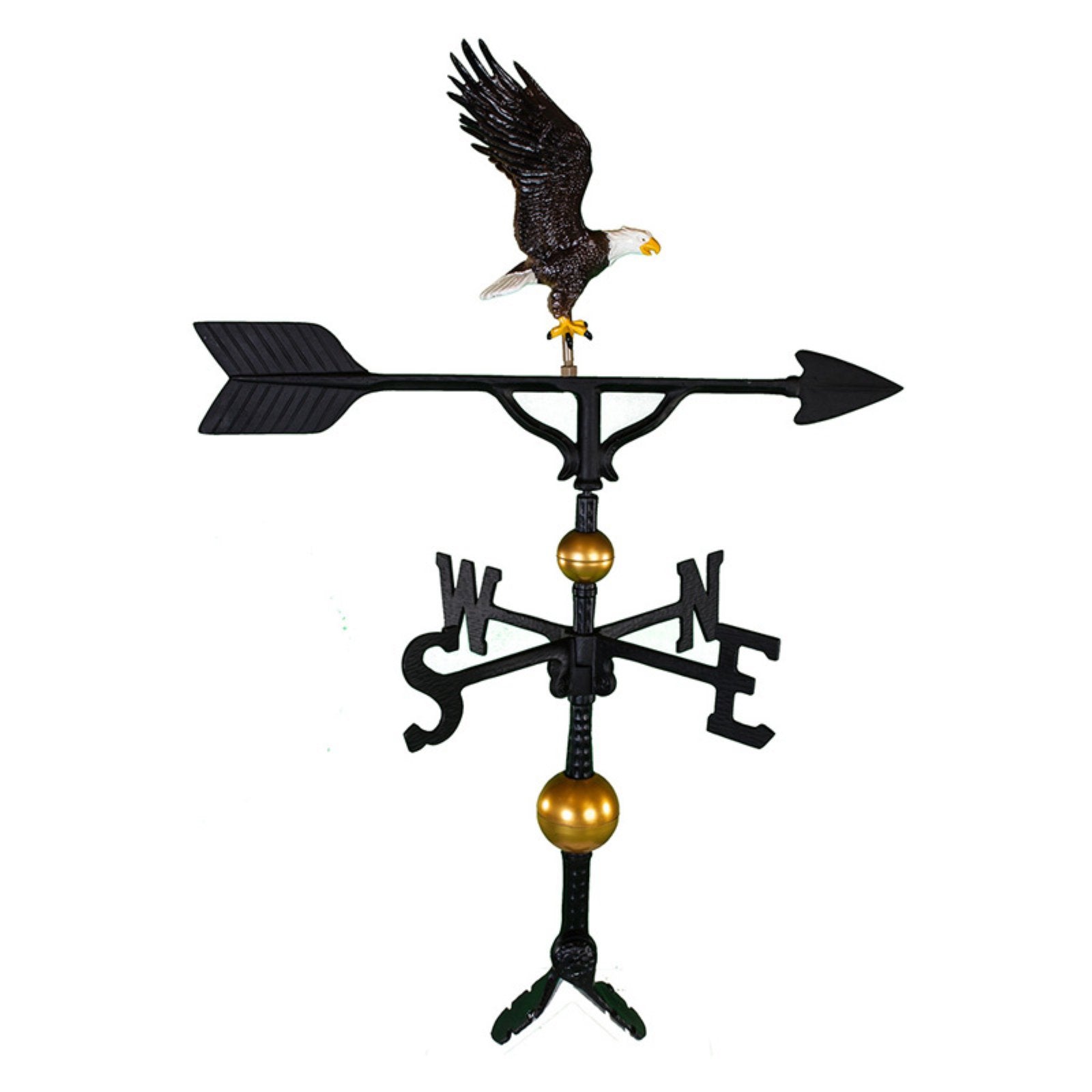 Deluxe Color Full Bodied Eagle Weathervane - 32 in.