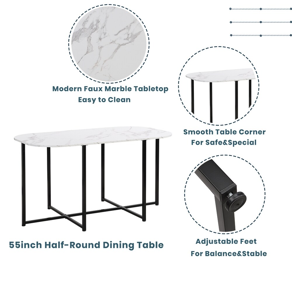 Classic Style 7 Piece Dining Set  Includes Dining Table  6 Chairs