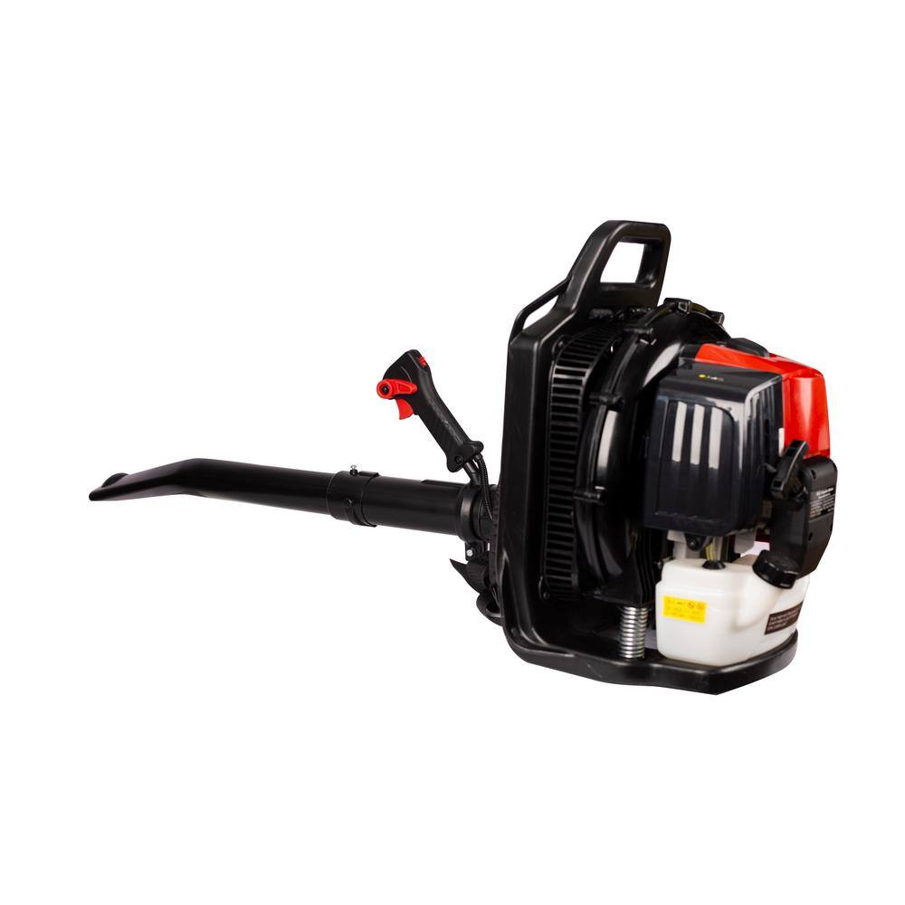 Afoxsos Black and Red 530 CFM 52cc 2-Cycle Gas Backpack Leaf Blower with Extension Tube HDMX1589