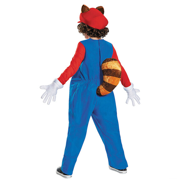 Disguise Kids Deluxe Mario Bros Raccoon Costume