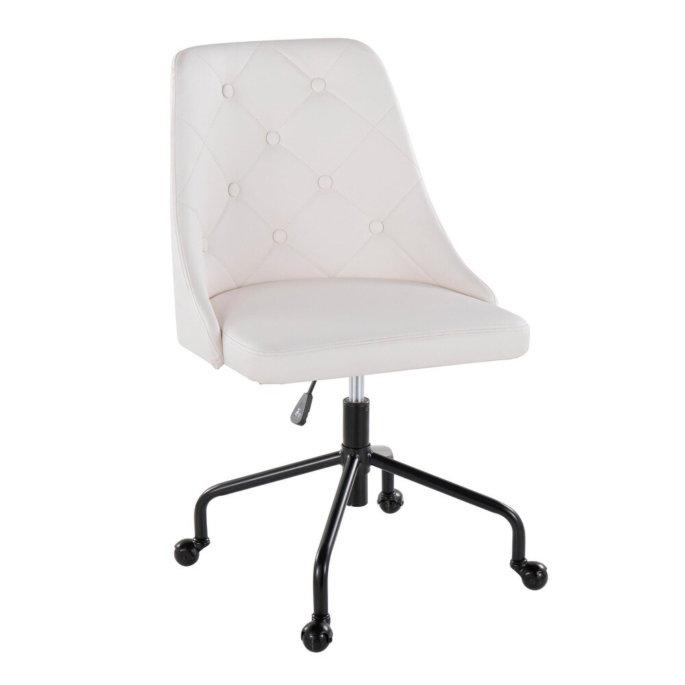 Silver Orchid Ockelbo Adjustable Office Chair with 4 Star Caster Base