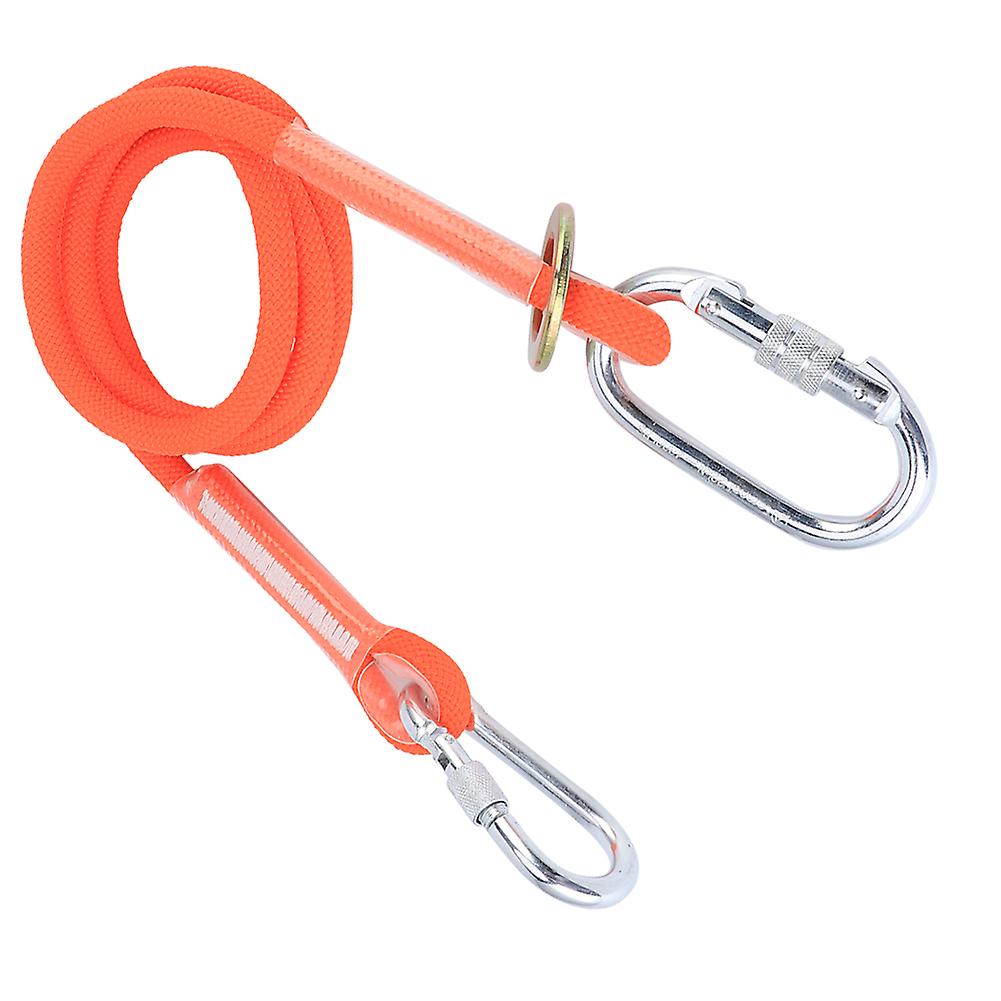 1.6m Small Buckle Aerial Work Safety Belt Rope Outdoor Construction Insurance Lanyard