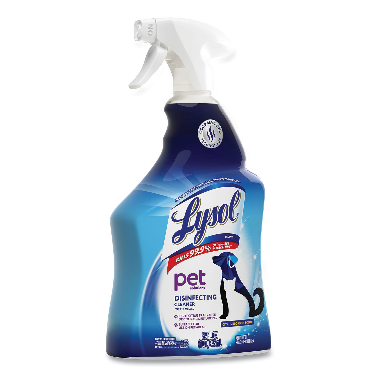 Pet Solutions Disinfecting Cleaner by LYSOLandreg; Brand RAC99653CT