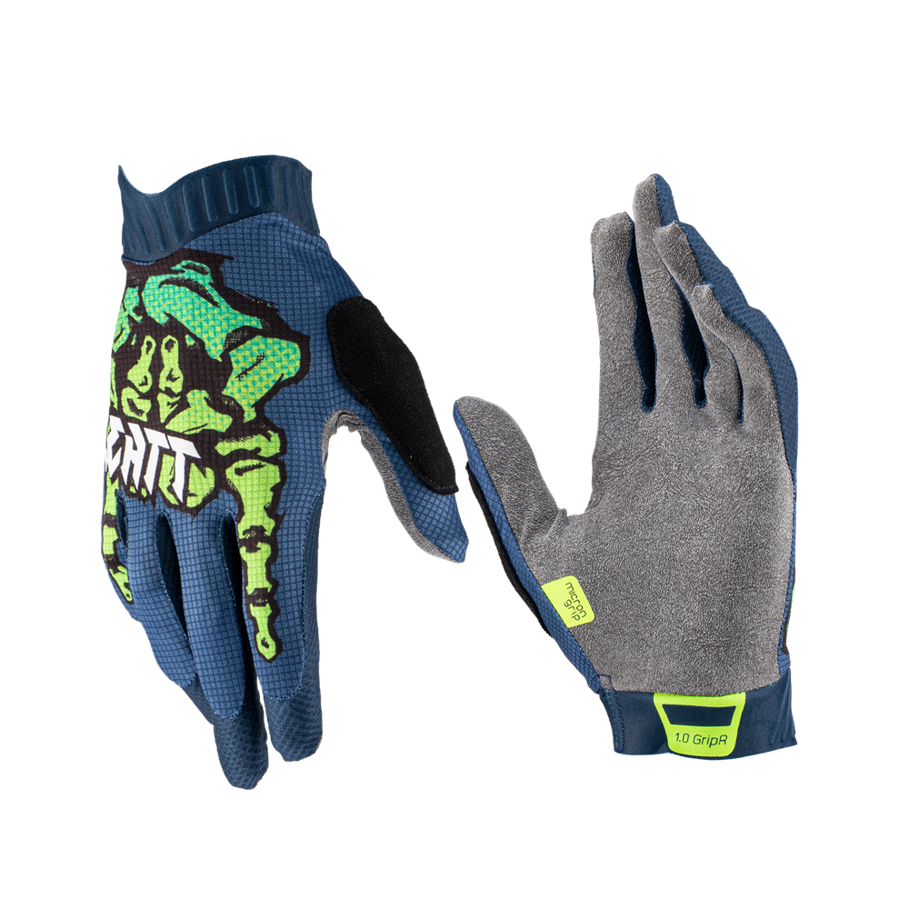 Leatt MTB 1.0 GripR Glove - Zombie - 2023