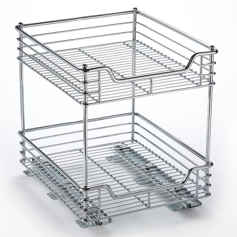 Glidez 2-Tier Sliding Under-Cabinet Organizer