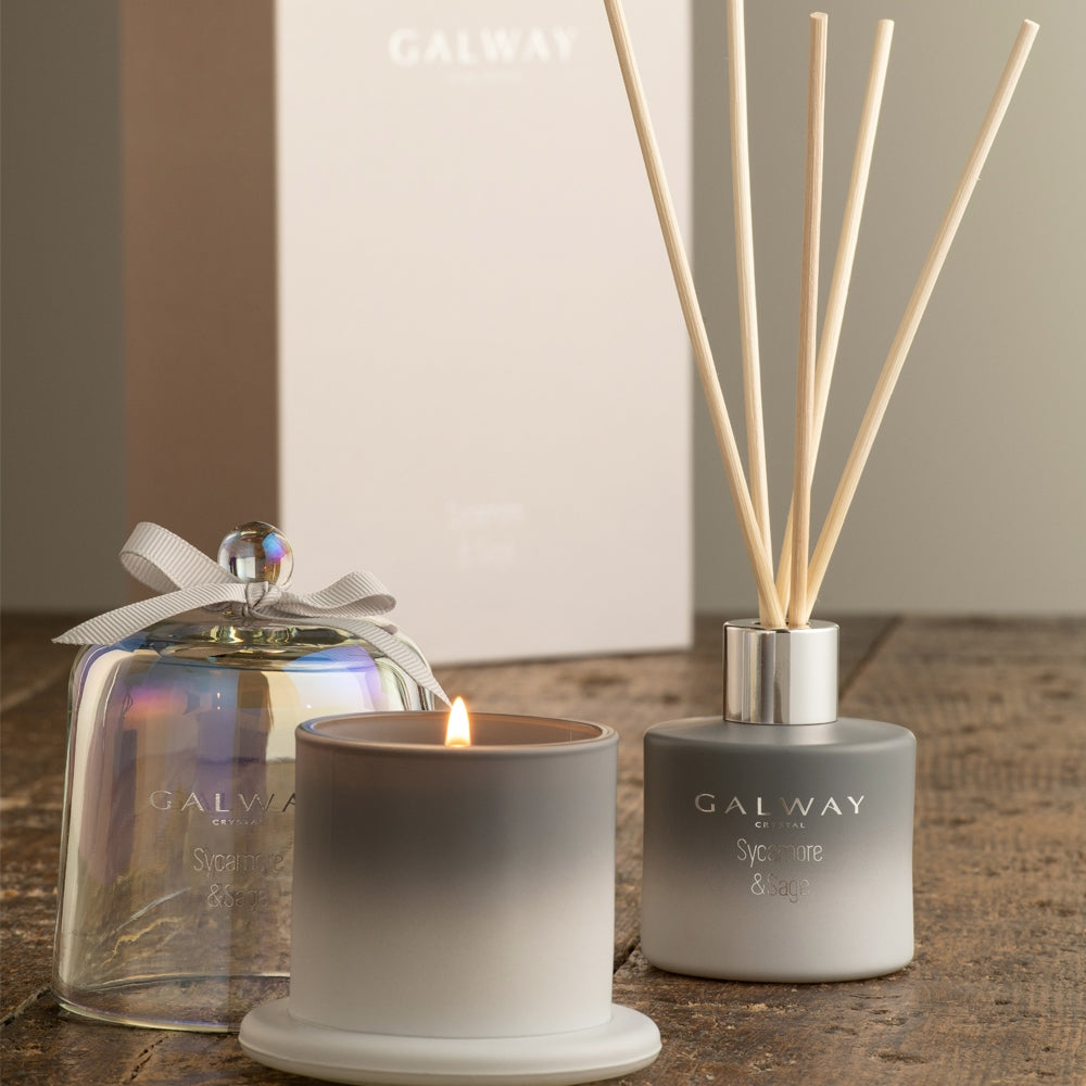 Galway Crystal Sycamore & Sage Gift Set