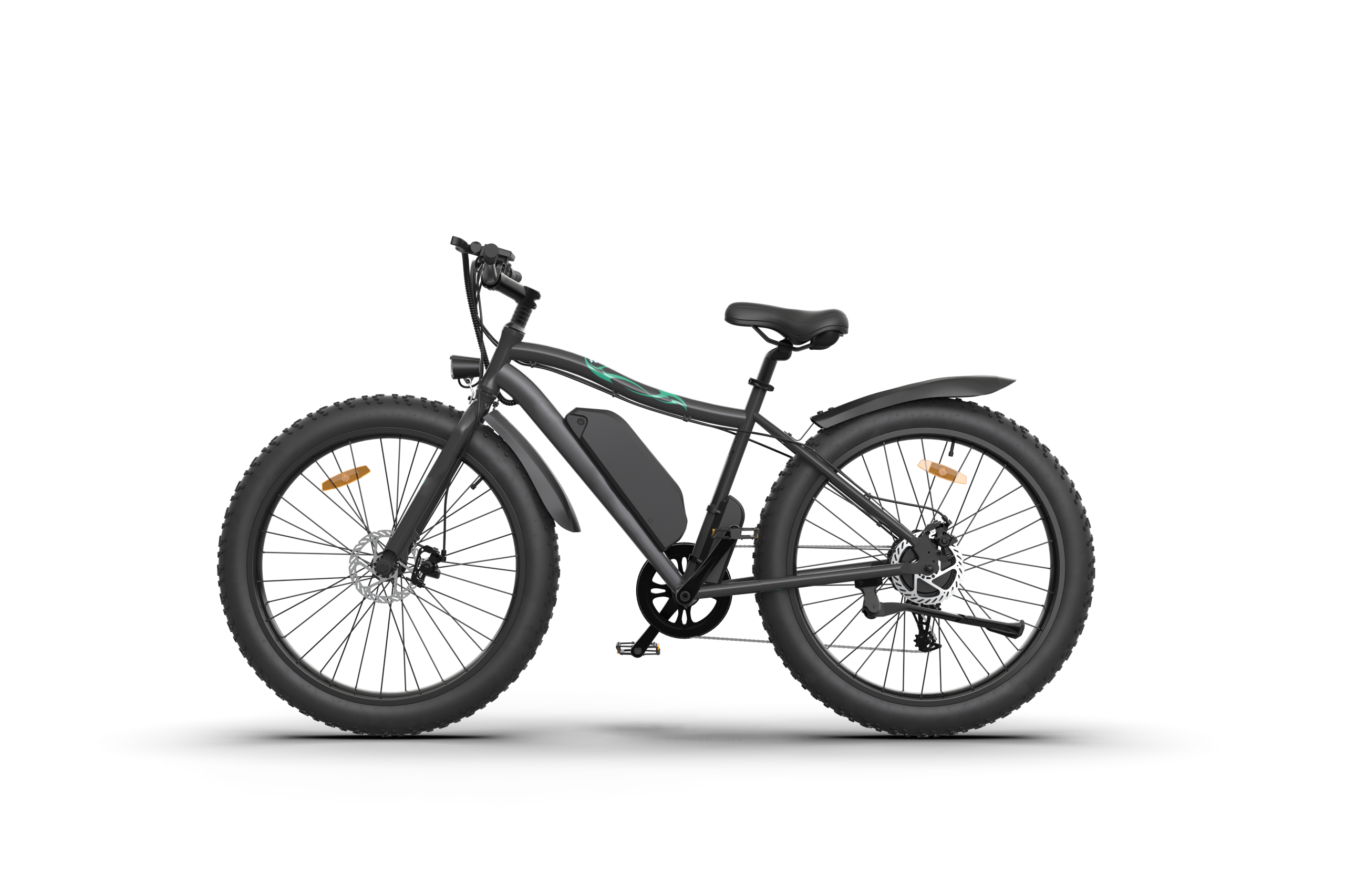 CN USA Warehouse Cheap 36V 500W Motor Mountain Electric Cycle Ebike For Sale With 26 Inch Fat Tire