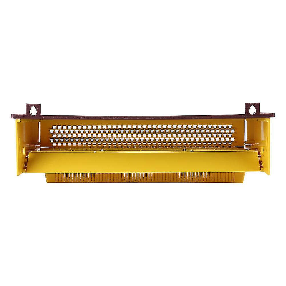 Removable Yellow Plastic Pollen Trap With Ventilated Pollen Tray Beekeeping Tool