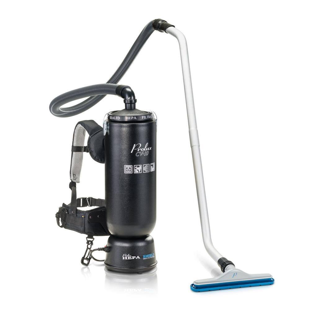 Prolux 10 Qt. Commercial Backpack Vacuum Cleaner with 2-Year Warranty 19pl10qt