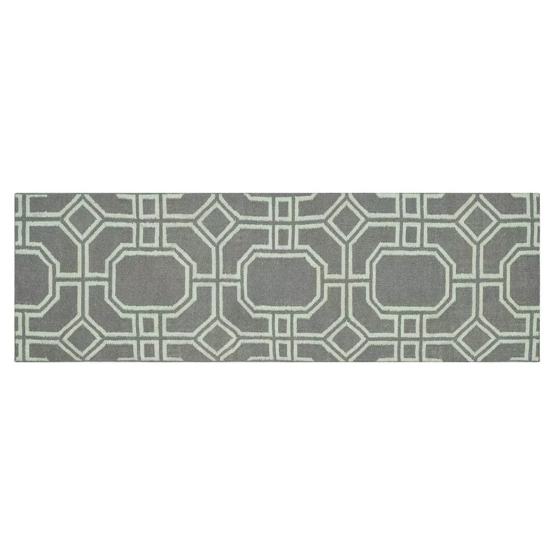 Safavieh Dhurries Interlock Handwoven Flatweave Wool Rug